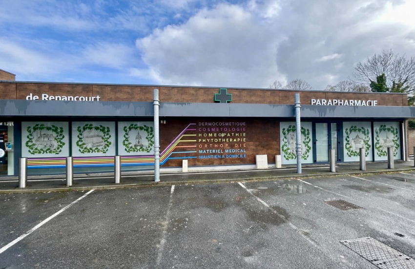 Image d'un adhésif micro perforé