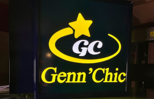 Image d'une enseigne drapeau