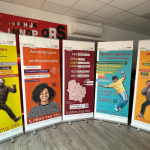 Image d'un roll up publicitaire